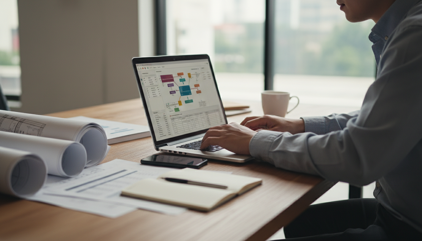 myextrabat est la solution tout-en-un pour gérer facilement vos devis, factures et chantiers, optimisant ainsi la gestion de votre entreprise de construction.