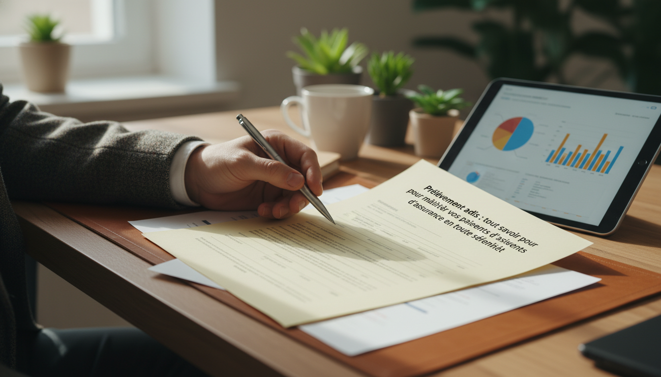 découvrez tout ce qu'il faut savoir sur le prélèvement adis pour gérer facilement vos paiements d’assurance et assurer une tranquillité d'esprit au quotidien.