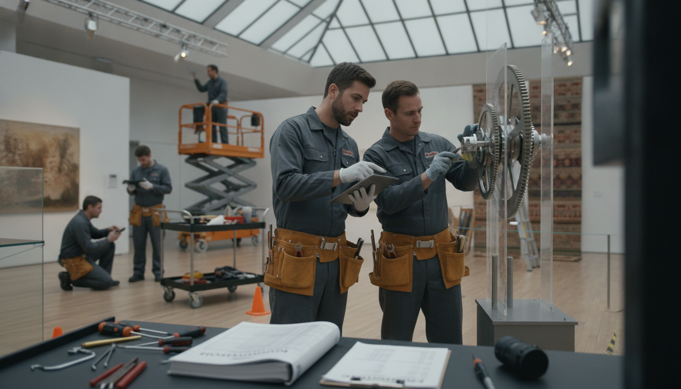 découvrez un guide complet sur l'organisation de la maintenance d'une exposition, abordant les enjeux majeurs pour assurer la conservation et la présentation optimale des œuvres.